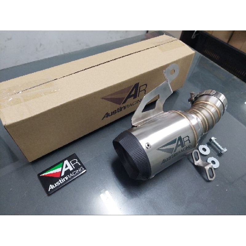 🇲🇾bmw s1000rr 2019-2021 austin racing exhaust system slip on plug n ...