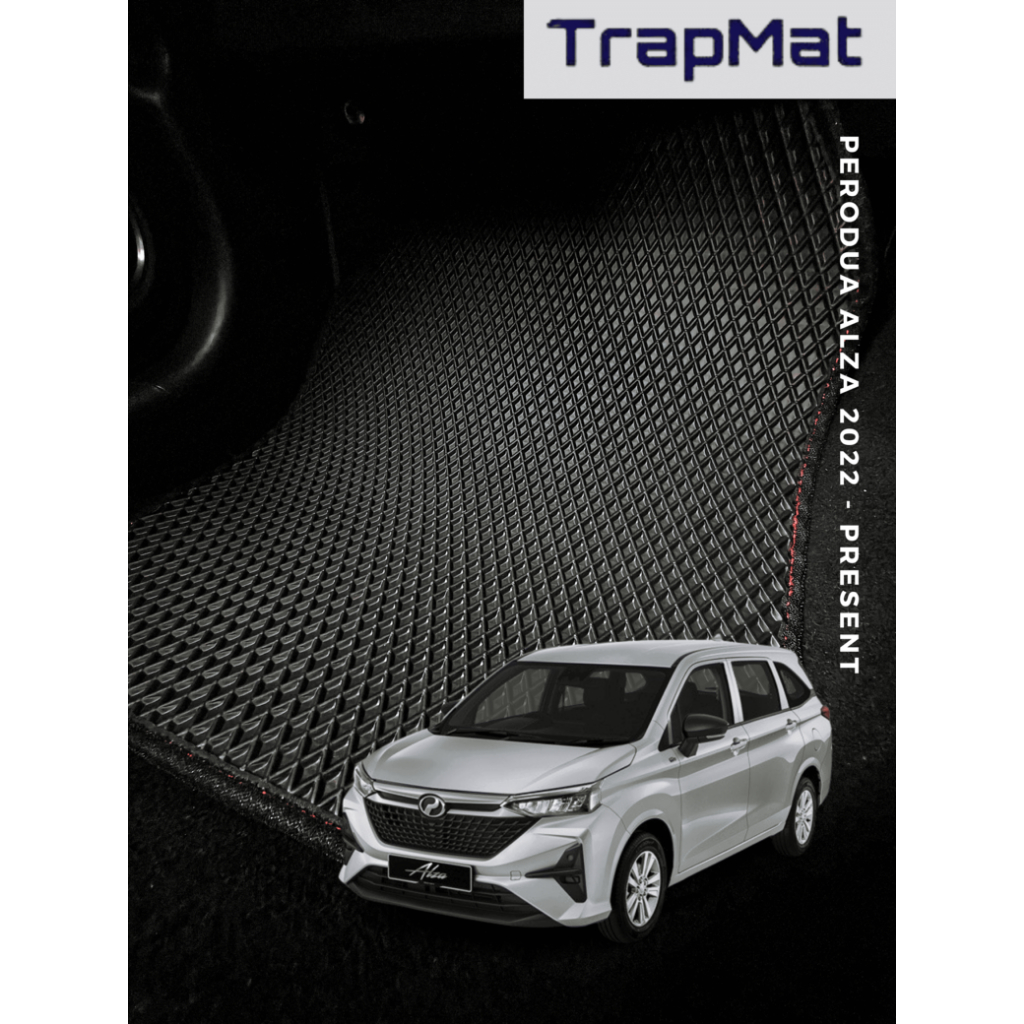 TrapMat PERODUA ALZA OLD Customize Car Floor Mat 100% Waterproof Anti ...