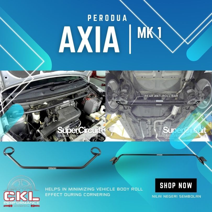 Perodua Axia MK1 SuperCircuit Safety Bar Shopee Malaysia