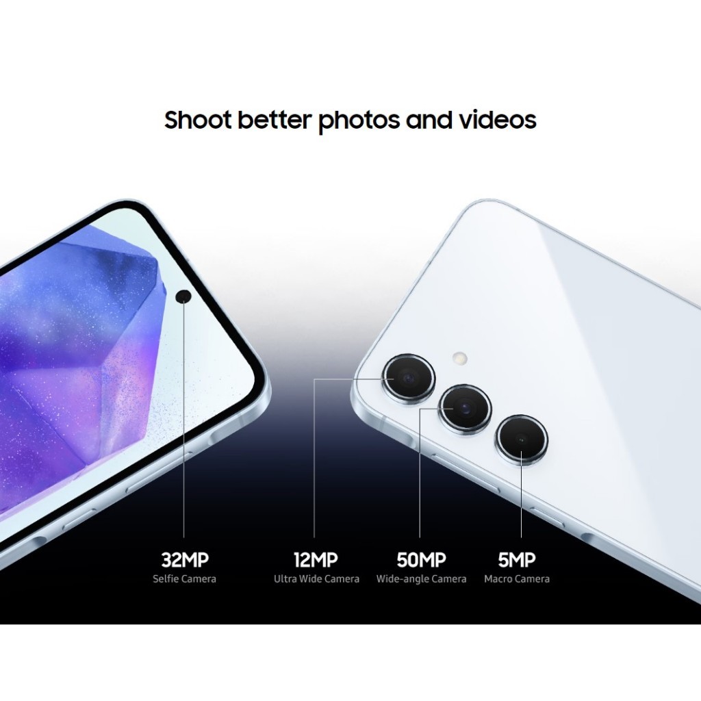 Galaxy A55 layar super amoled tajam
