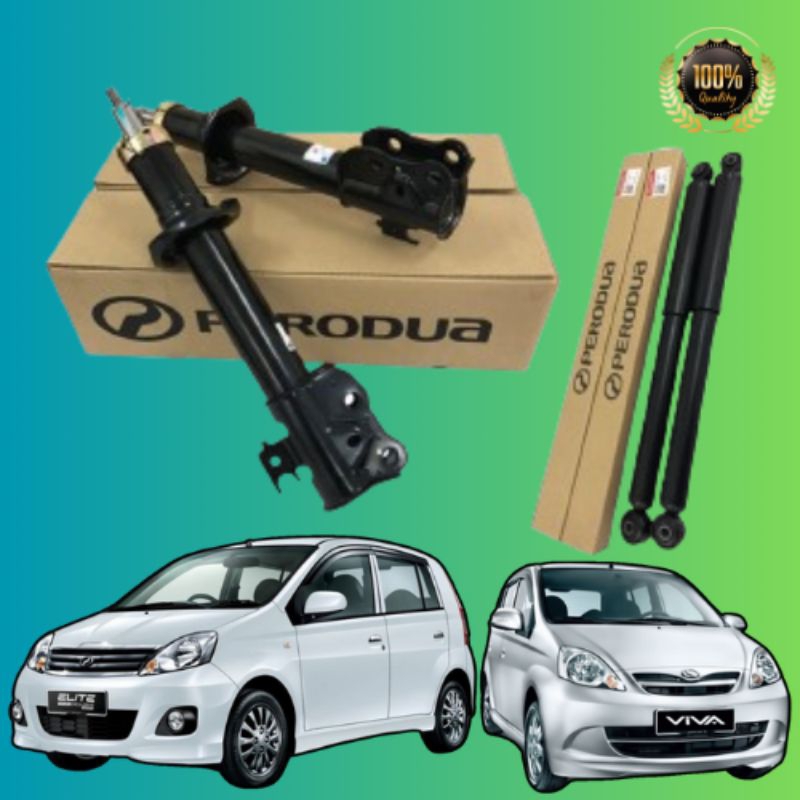 PERODUA VIVA MYVI 2010> ABSORBER FRONT & REAR 100% ORIGINAL GENUINE ...