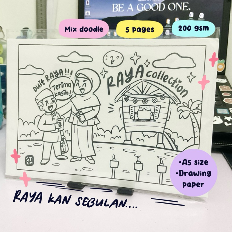 RAYA COLLECTION COLOURING PAGES FOR KIDS AND ADULT HEALING TIME ...