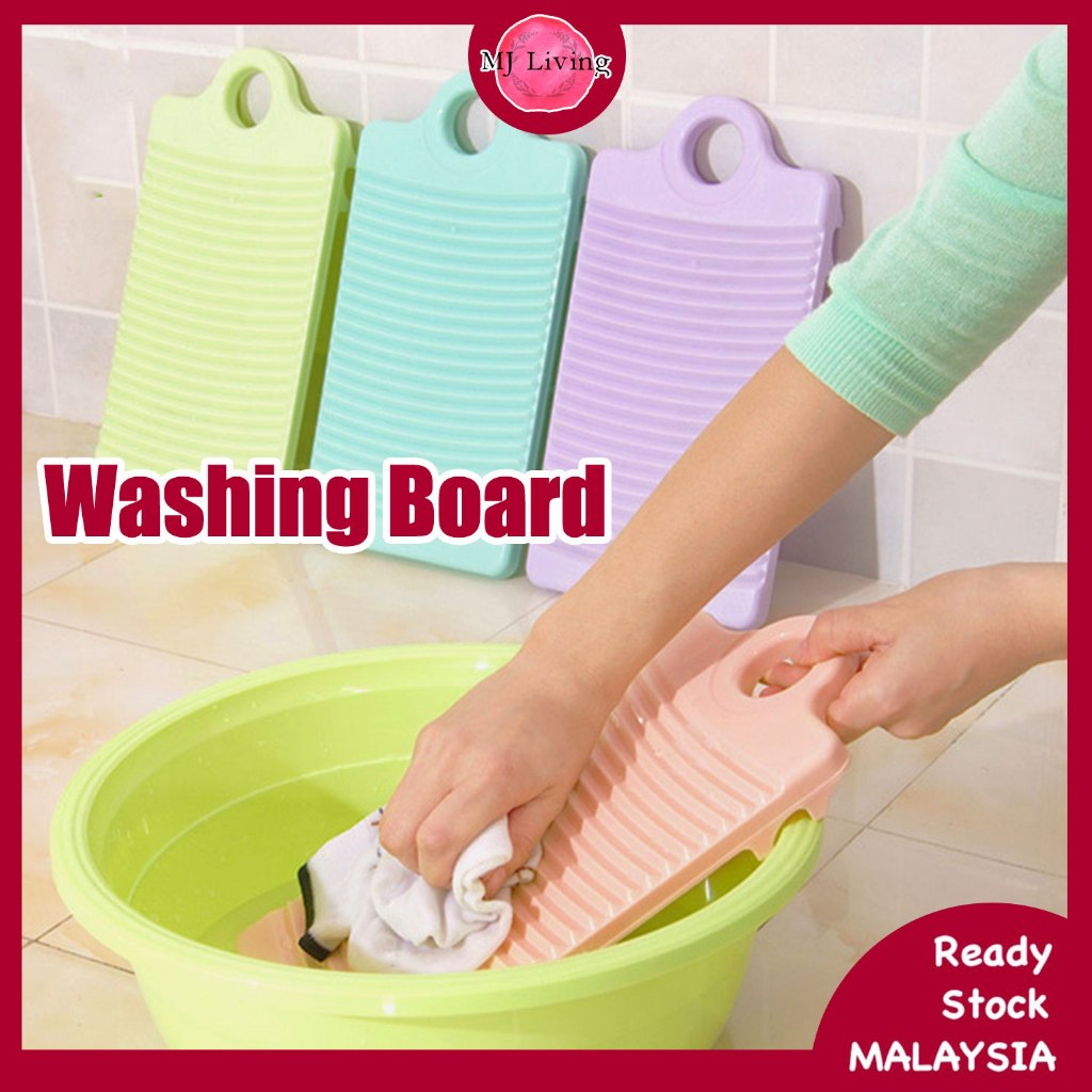 Mini Washboard Clothes Scrub Board Laundry With Handle Personal Washing