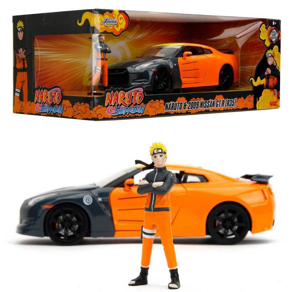 {SPECIAL OFFERS} JADA TOYS NARUTO SHIPPUDEN 2009 NISSAN GT-R (R35) 1/24 ...
