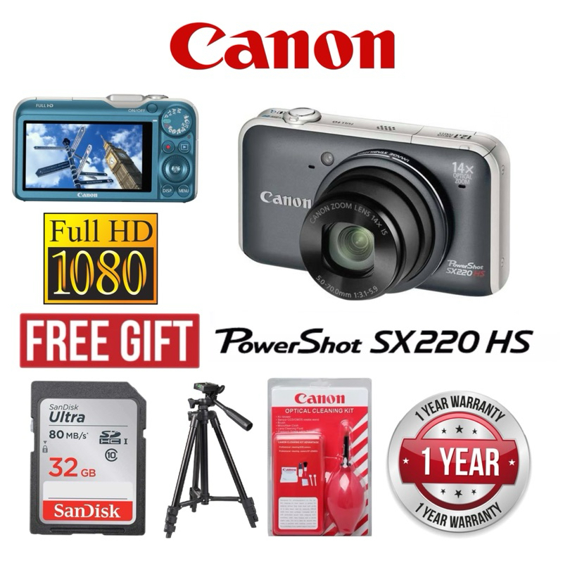Cavo Dati USB Per Fotocamera Canon PowerShot SX220 HS / SX230 HS - DHERIGTECH