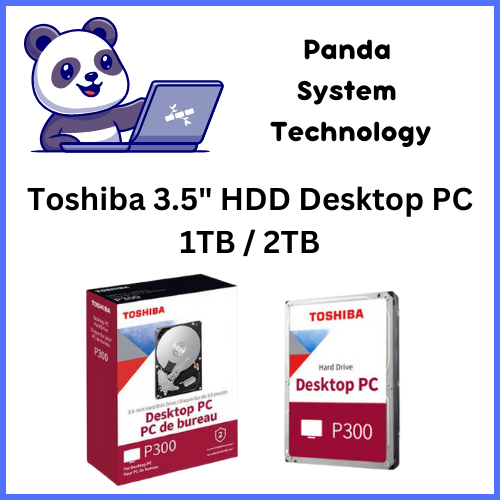 TOSHIBA P300 1TB/2TB DESKTOP PC 7200 RPM SATA 6GB/S 64 MB CACHE 3.5 ...