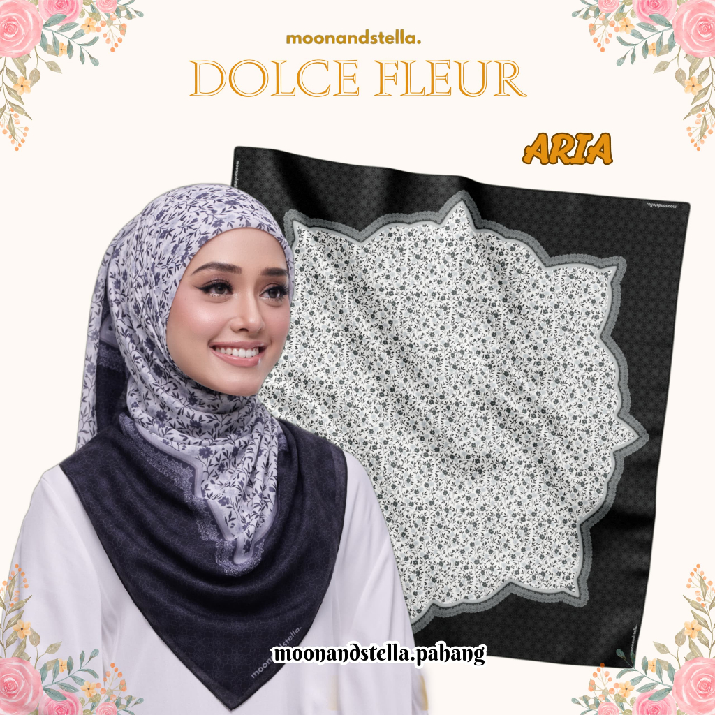 TUDUNG MOONANDSTELLA AMRA BAE CHIC DOLCE FLEUR KLASIK MALAYA RIA BAWAL ...