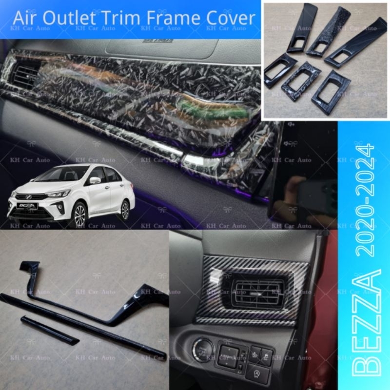 Perodua Bezza 2020-2024 Car Air Outlet Trim Frame Cover KH Car Auto ...