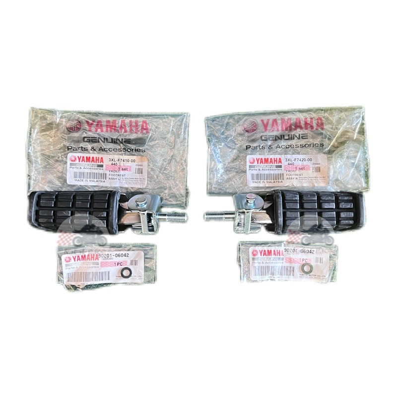 YAMAHA RXZ 135 FRONT FOOTREST 100% ORIGINAL YAMAHA | Shopee Malaysia