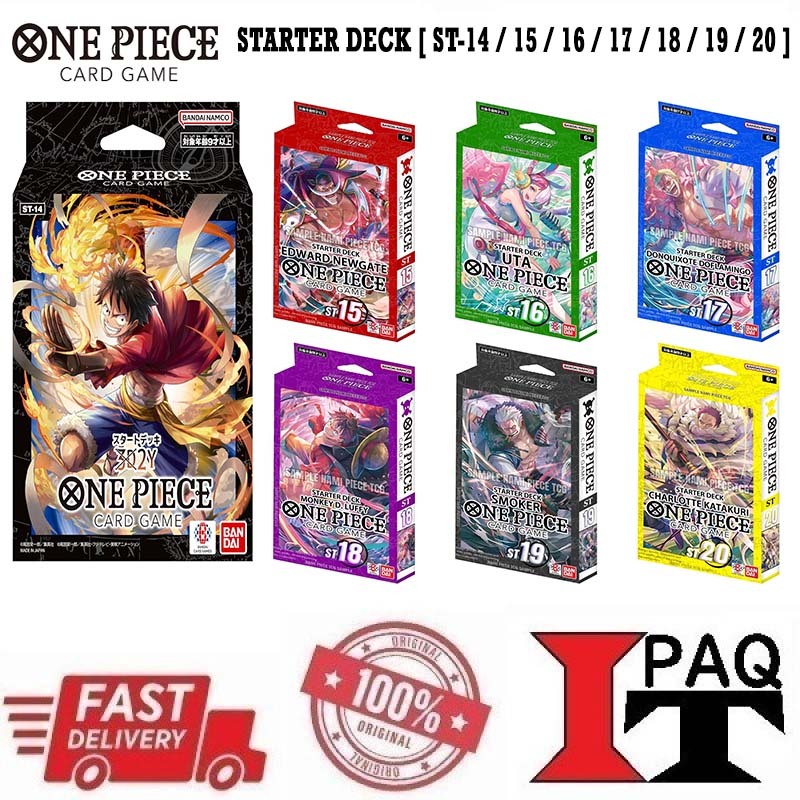 one piece tcg starter deck 10 One Piece TCG: Ace, Sabo & Luffy Jump 4-5 Starter Deck – Yunoku main image 0