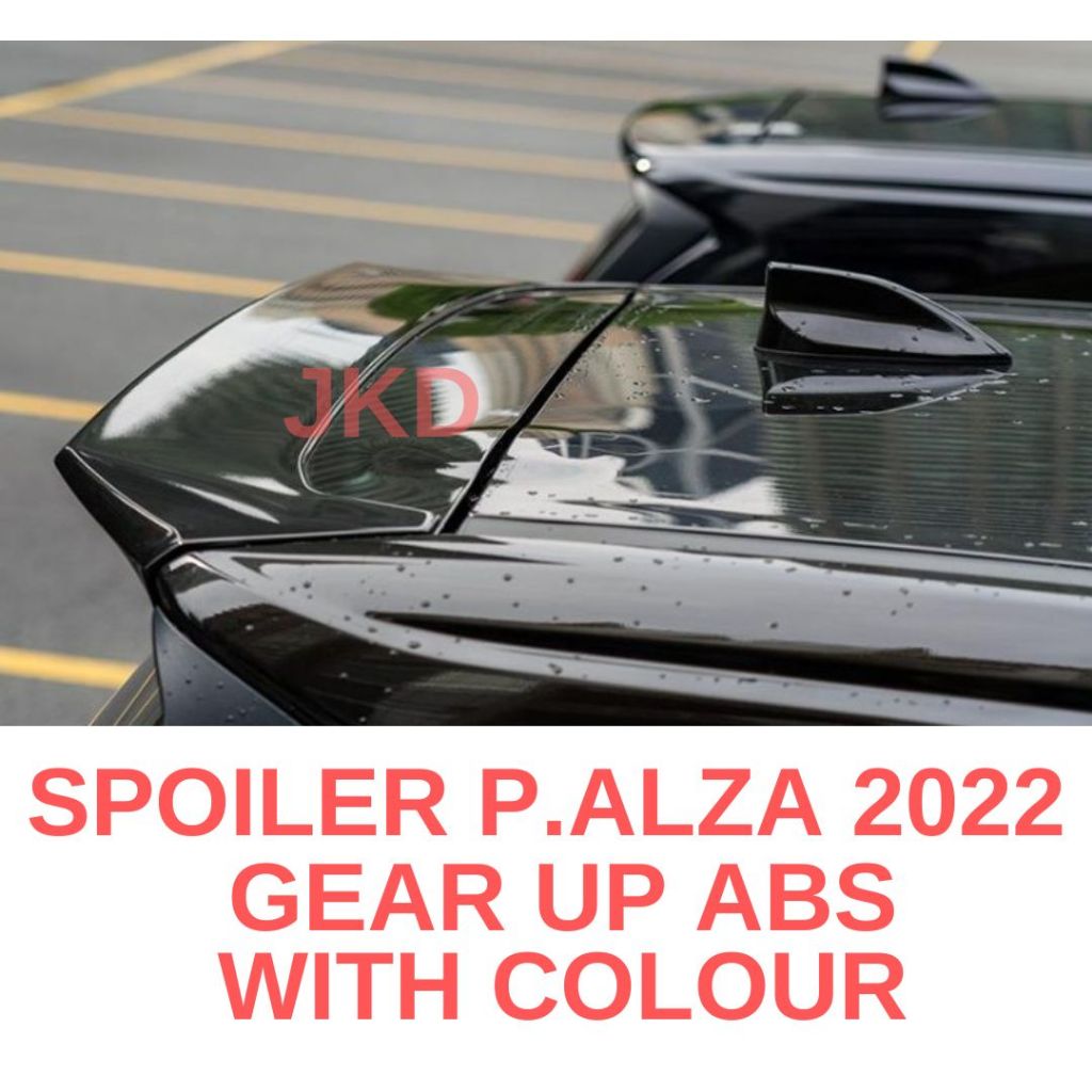 SPOILER ALZA GEAR UP/PERODUA Alza 2022/2023/2024 Top Spoiler Oem Gear ...