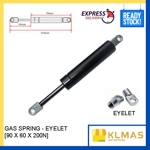 Gas Spring 90x60x200N | Shopee Malaysia