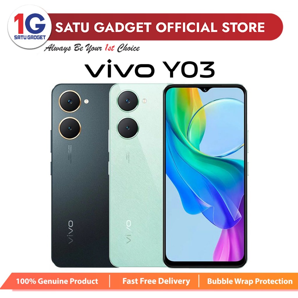 Vivo Y03 8GB(4+4) + 128GB – Original Malaysia Set | Shopee Malaysia