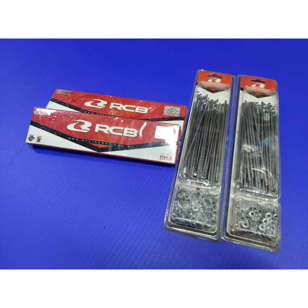 RCB Lidi Rim spoke ranting Chrome Racing Boy Spoke | Shopee Malaysia