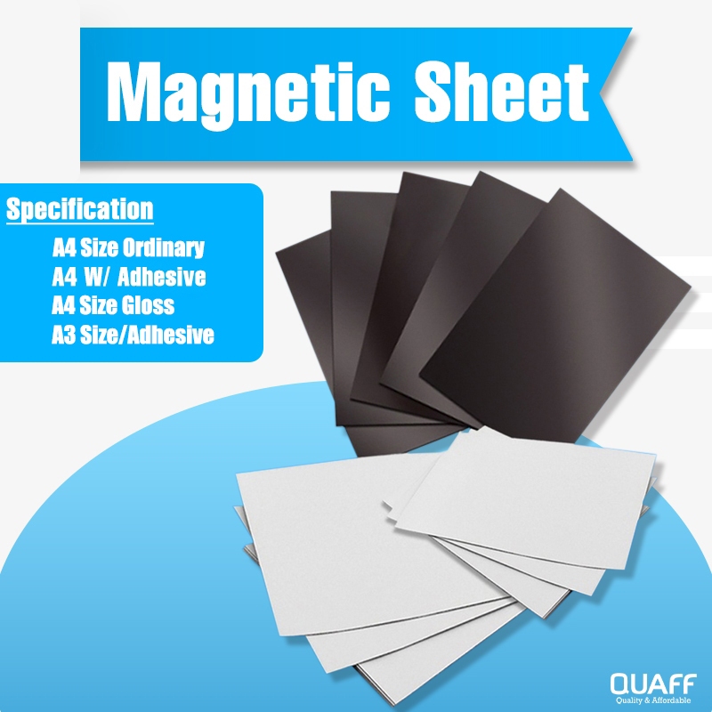 Quaff 1 magnetic sheet A4 size cuttable DIY refrigerator magnet 1pc ...