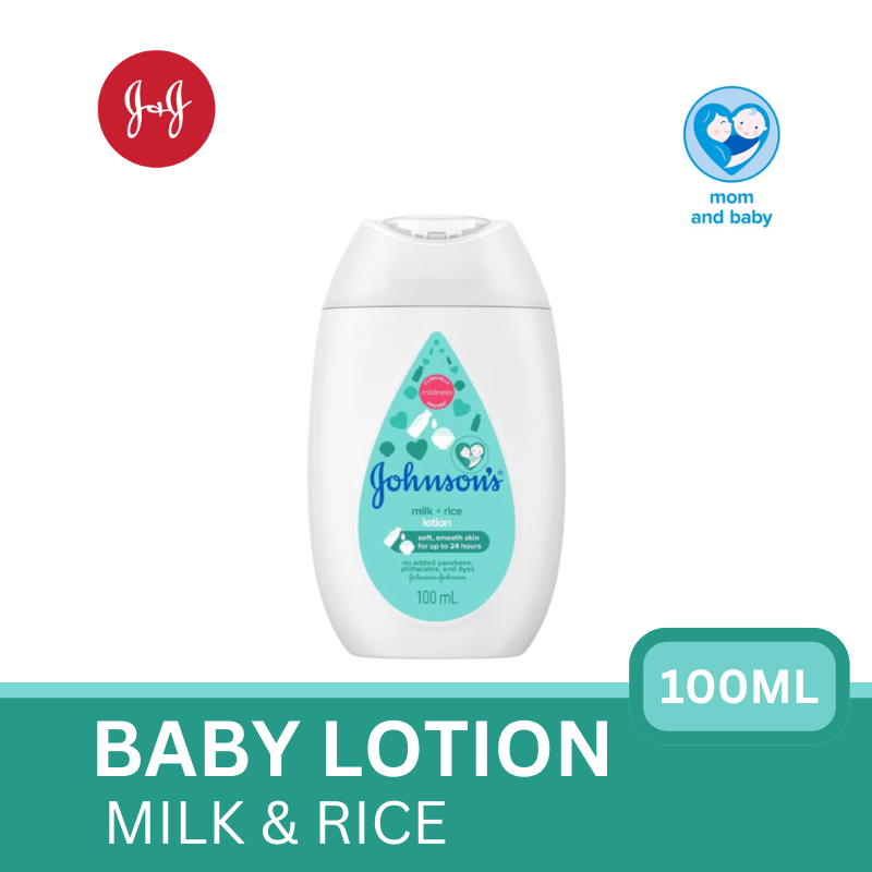 Johnson's Baby Milk + Rice Lotion - 100ml | Shopee Malaysia