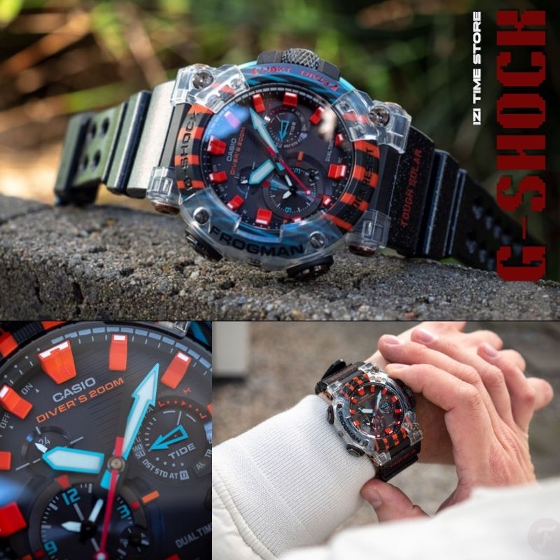 G-SHOCK Unisex Dual Display Sport Watch | Countdown Timer, Backlight ...