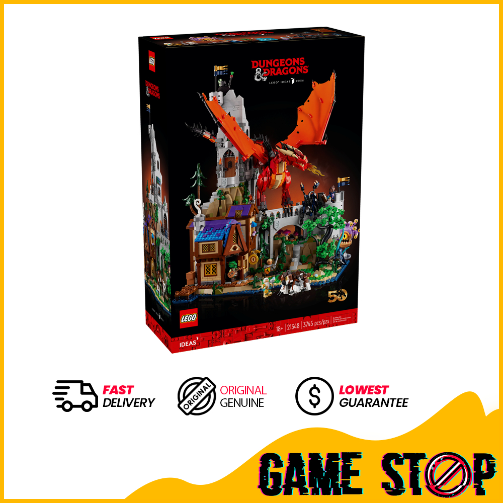 LEGO Ideas 21348 Dungeons & Dragons Red Dragon Tale | Shopee Malaysia