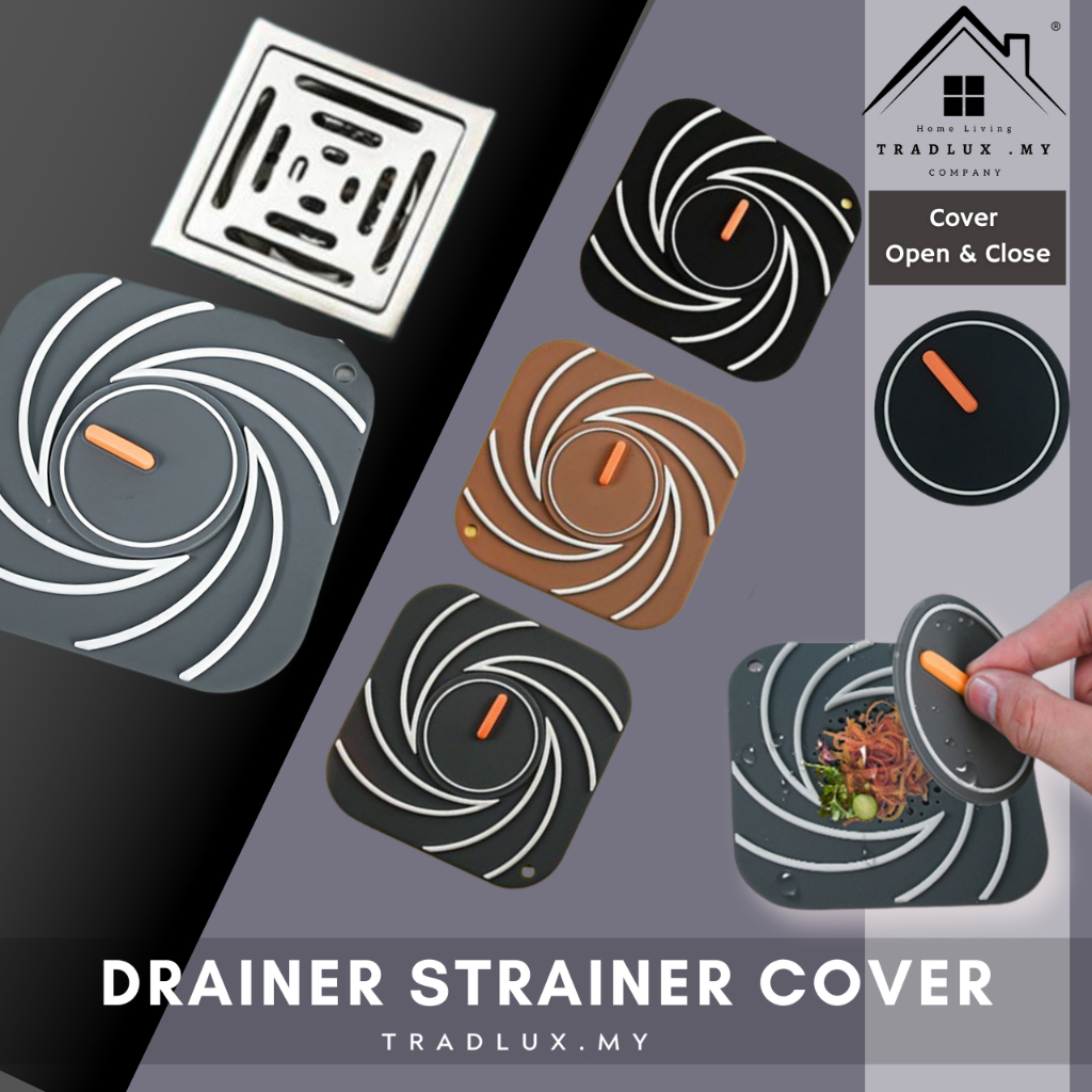 Drainer Strainer Covers Floor Drain Deodorant Cover Reusable Universal ...