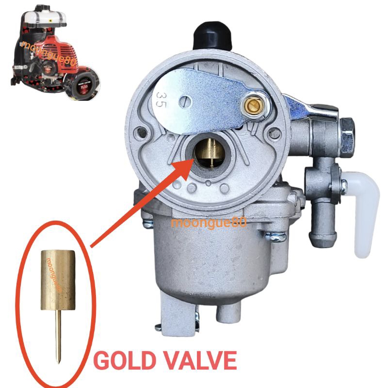 [READY STOCK]TL33 GOLD VALVE Carburetor Mesin Rumput TL33, TB33，BG330 ...