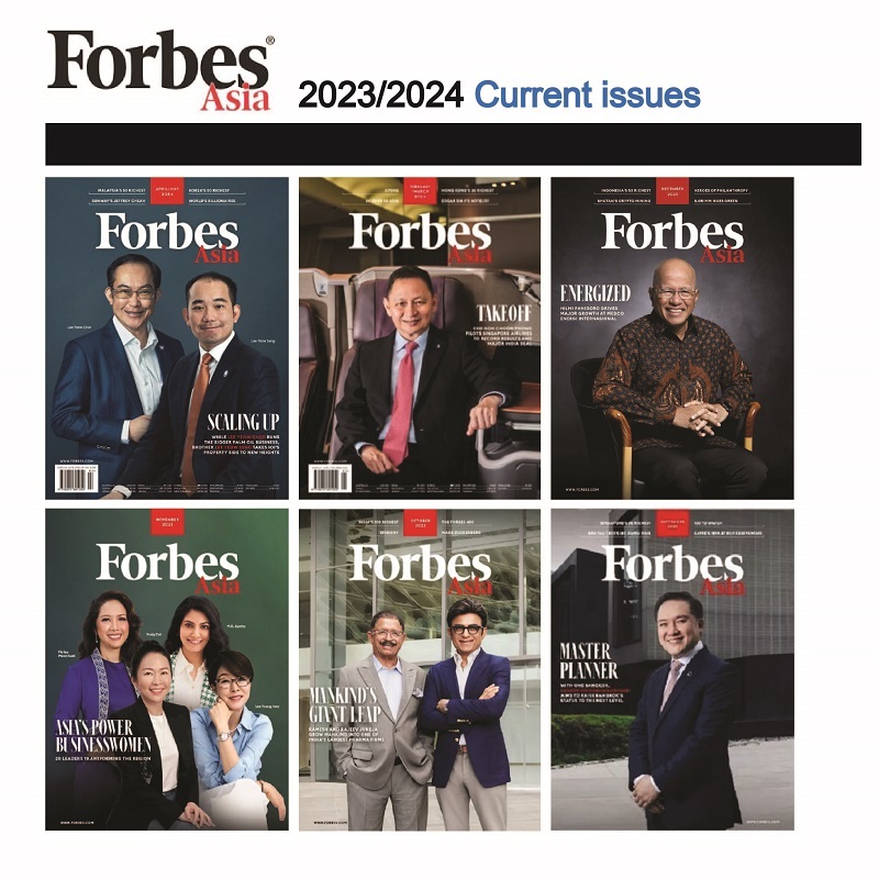 (Single Issue sales) Forbes Asia Magazine 2023/2024, Monthly Magazine Sales Shopee Malaysia