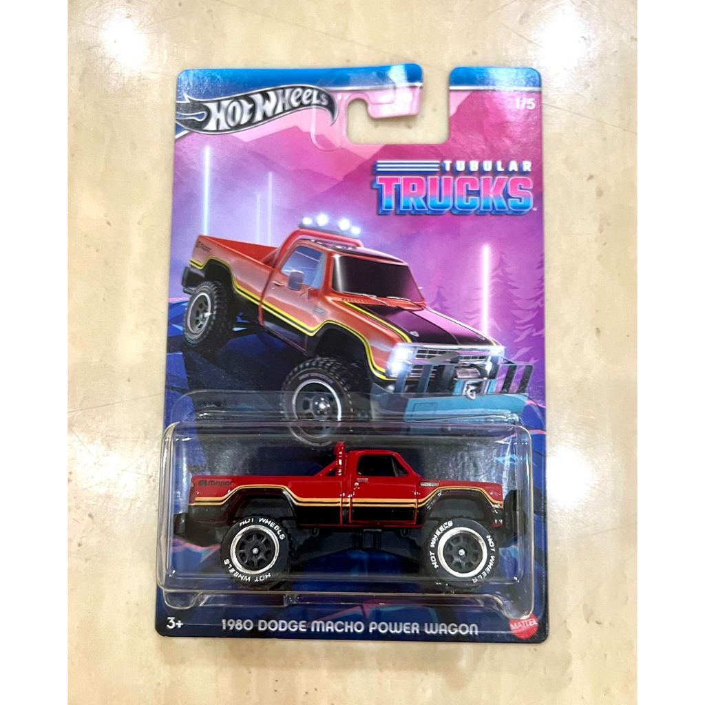 Hot Wheels Tubular Trucks Series 2024 ( Dodge Power Wagon, Ford Bronco ...