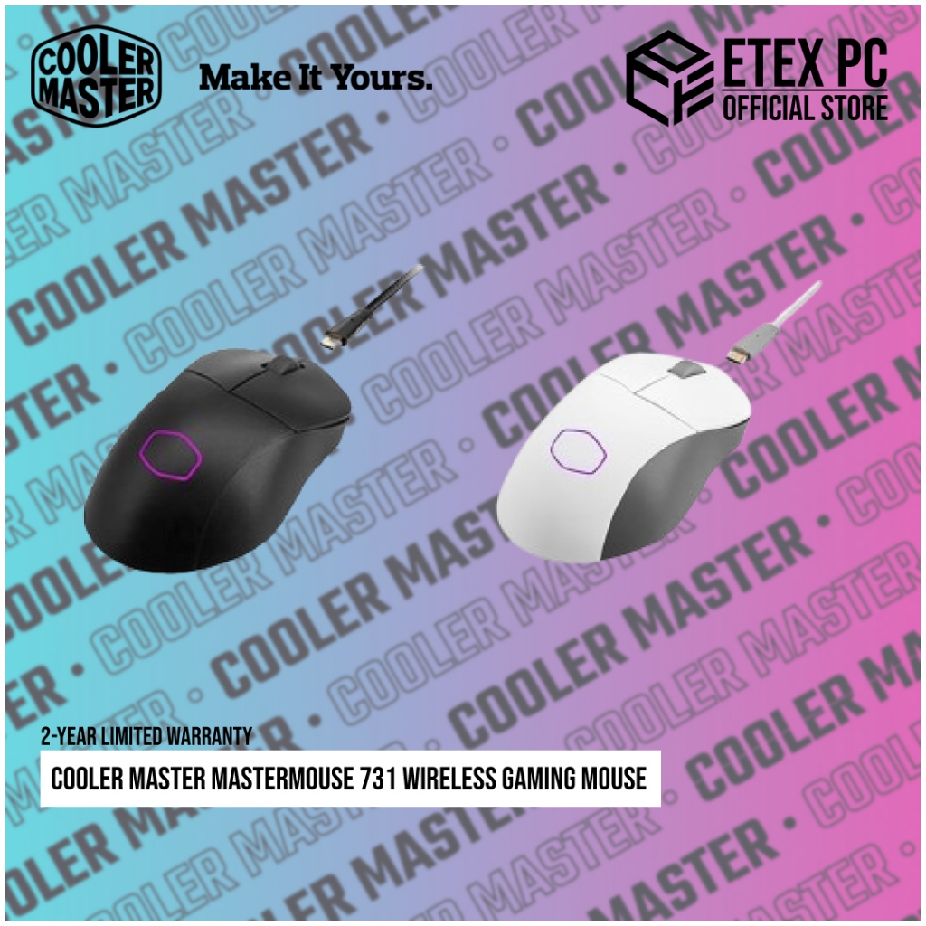 Cooler Master MasterMouse 731 Wireless Gaming Mouse # Matte Black ...