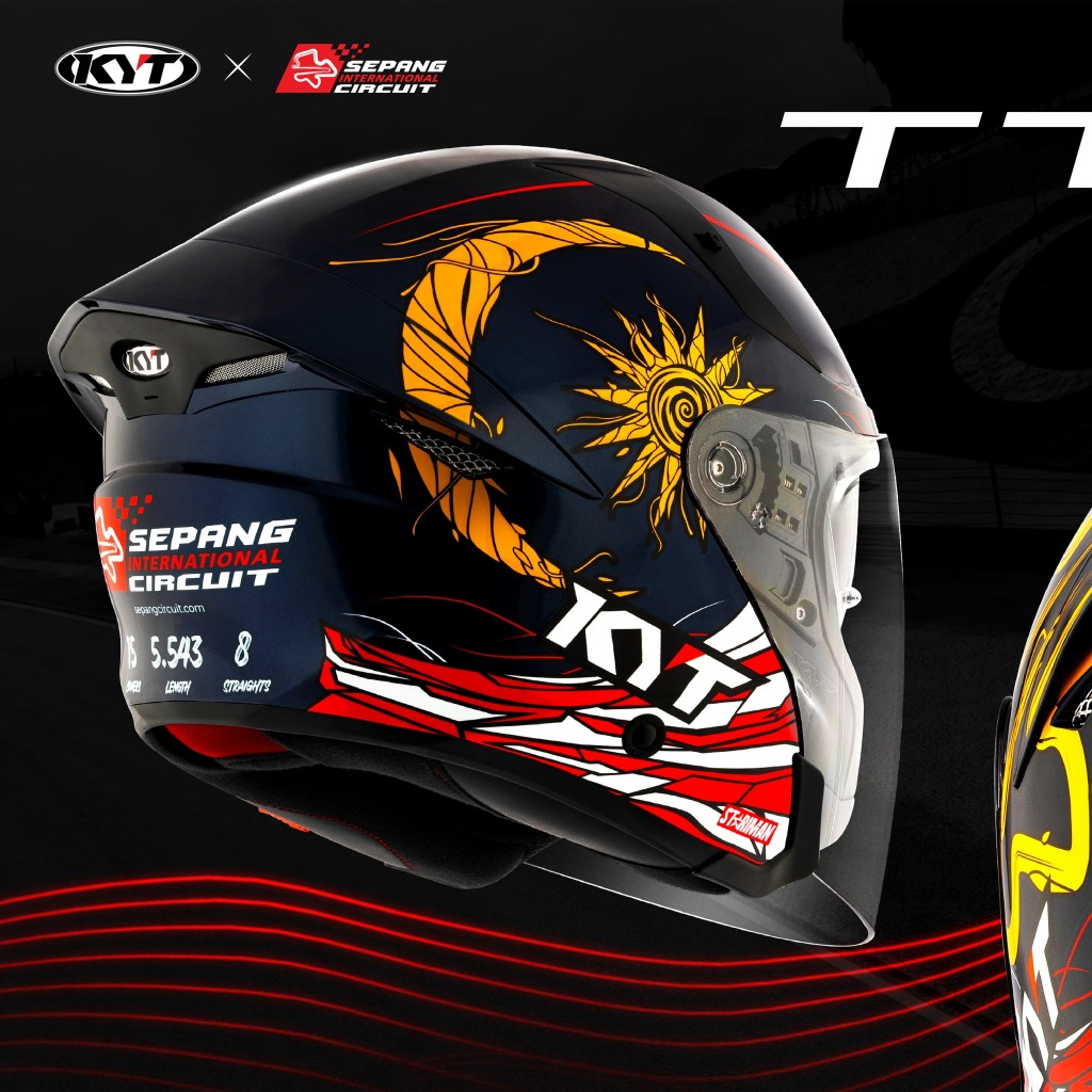 KYT TTR JET DESIGN SEPANG INTERNATIONAL CIRCUIT 2024 (LIMITED EDITION ...