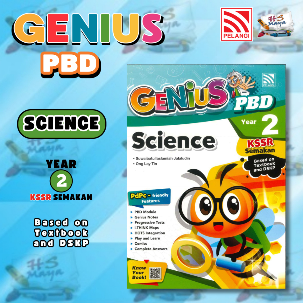 [Buku Latihan] GENIUS PBD SCIENCE YEAR 2 KSSR SEMAKAN [PENERBITAN ...