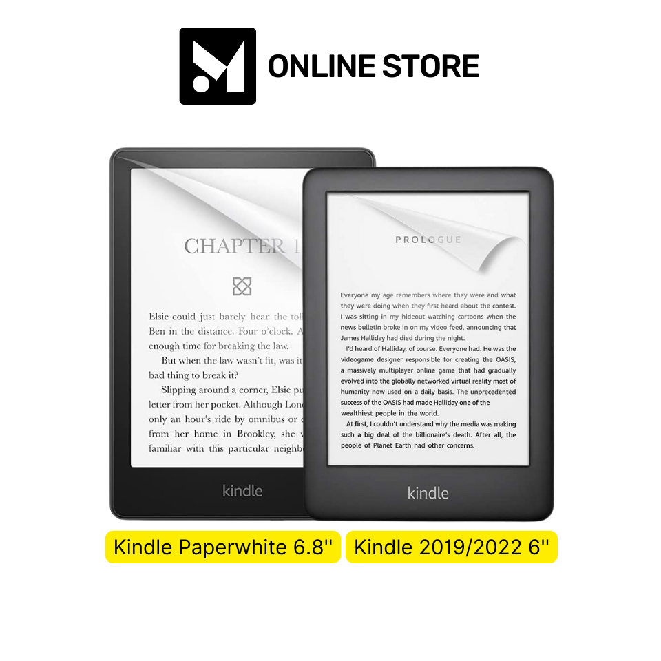 Screen Protector Compatible with Kindle Paperwhite 6.8-Inch (11th ...