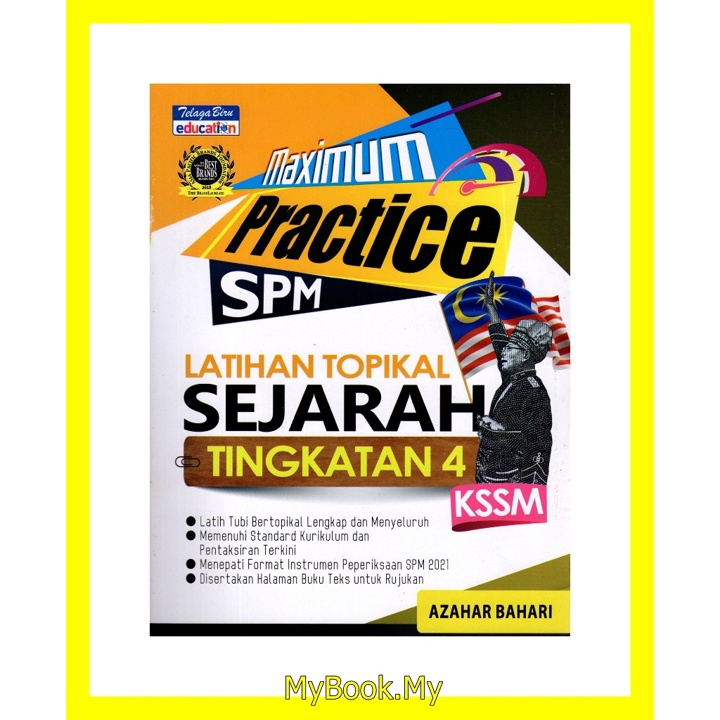 *BARU* MyB Buku Latihan : Maximum Practice - Latihan Topikal Sejarah ...