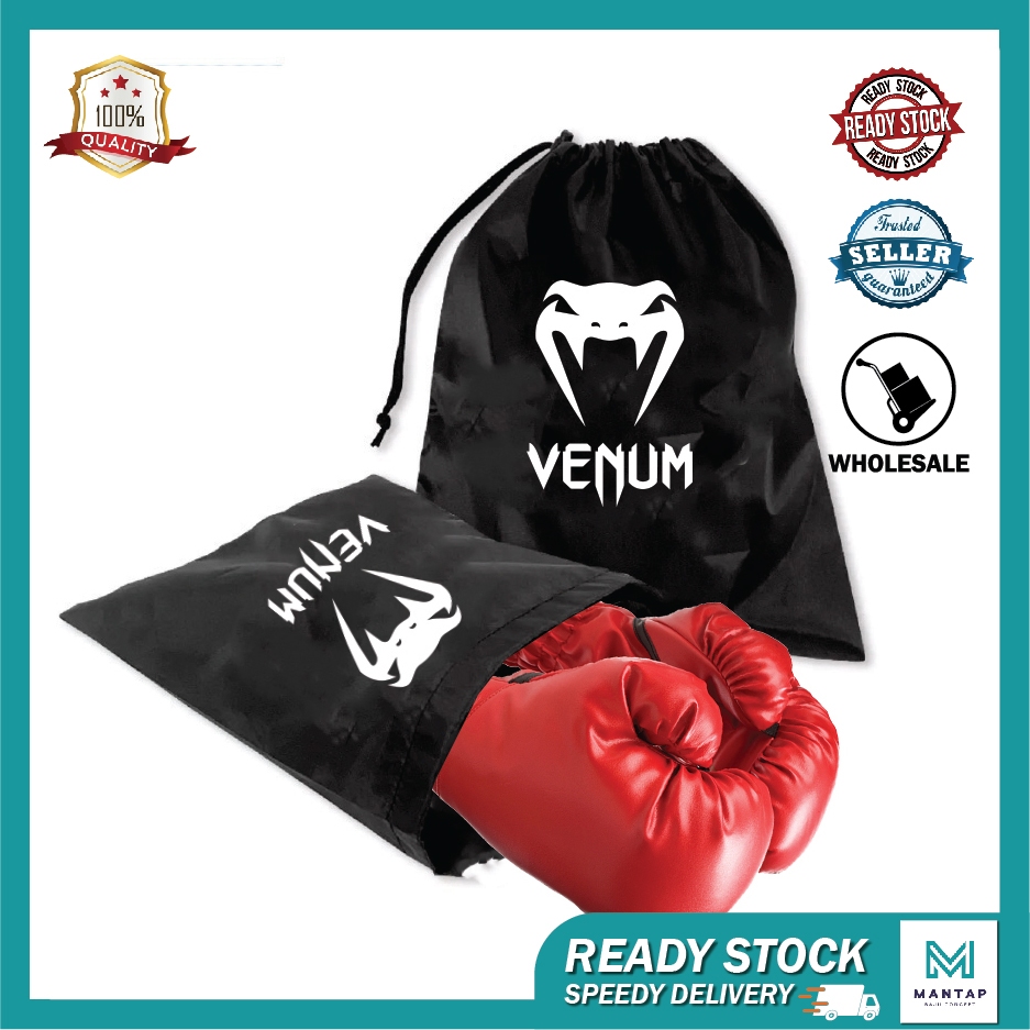 VENUM CLASSIC DRAWSTRING BAG Challenger Professional Boxing Muay Thai ...