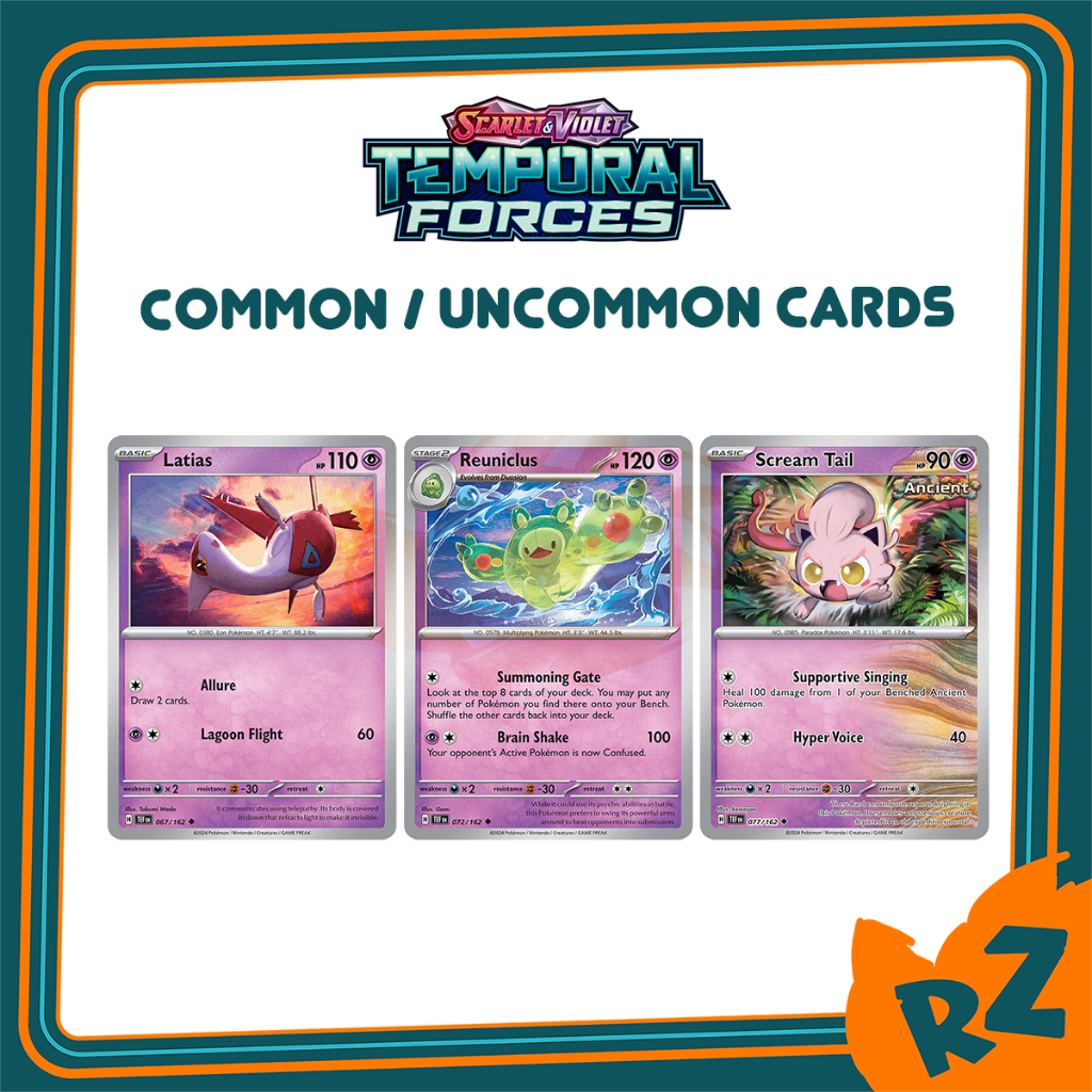 [Original] Pokemon TCG Card Game Scream Tail Latias Reuniclus Common ...