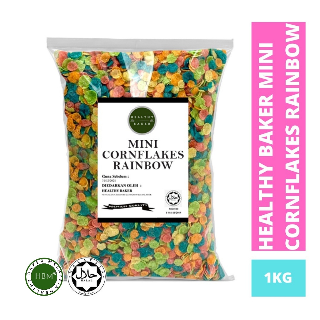 Cornflake Warna Warni / Mini Cornflakes Rainbow 500g/1kg | Shopee Malaysia