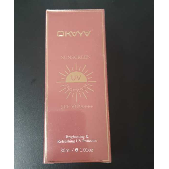 OKAYA SUNSCREEN SPF 50 30ML | Shopee Malaysia