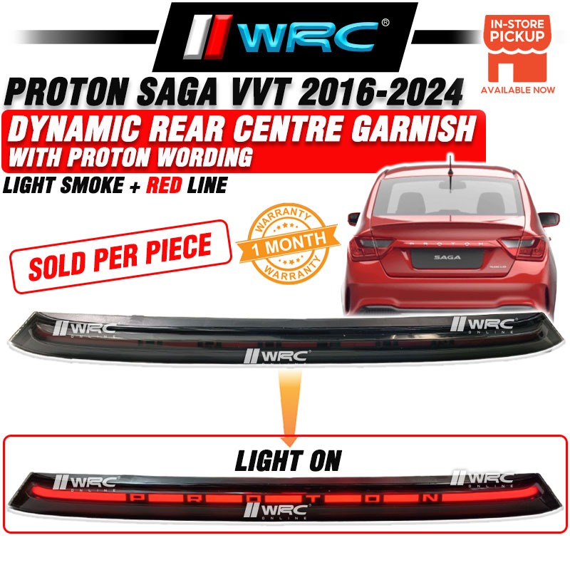 Proton Saga VVT 2016 - 2024 Dynamic Rear Centre Garnish With Proton ...
