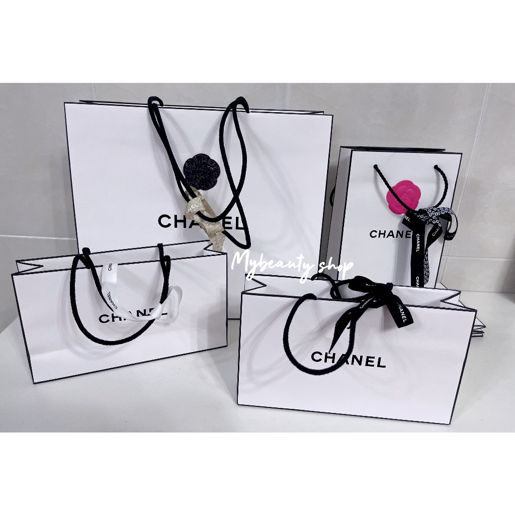 Original Boutique Chanel Beauty Paper Bag | Shopee Malaysia