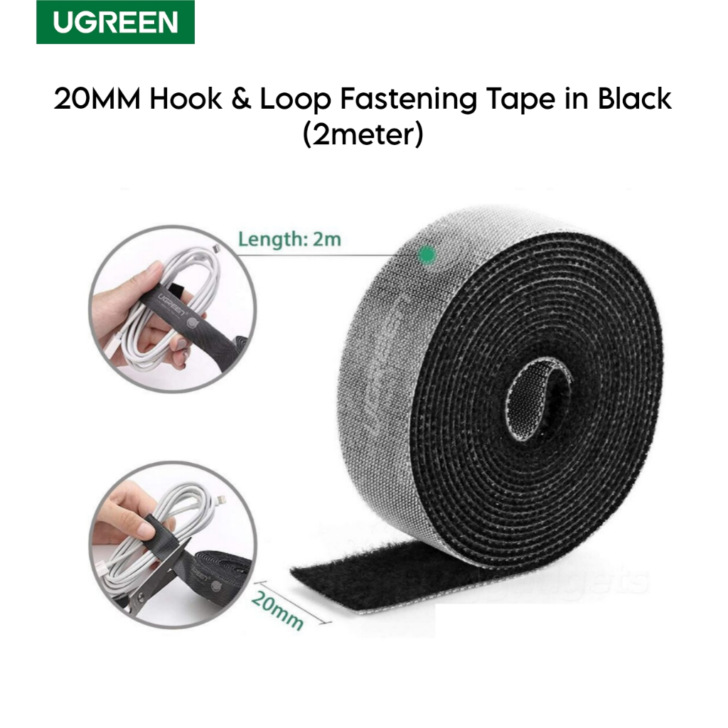 2M UGREEN hook & loop Fastening Tapes Ties wrap the messy wires ...