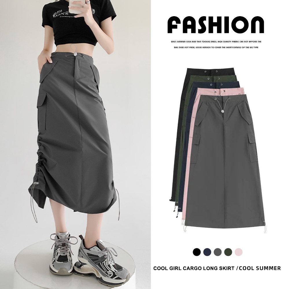 Spicy Girl Cargo Mini Skirt