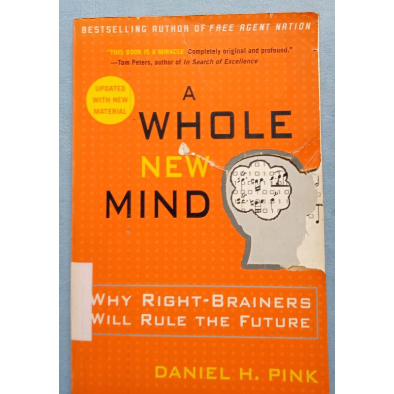 preloved A WHOLE NEW MIND Daniel h. pink | Shopee Malaysia