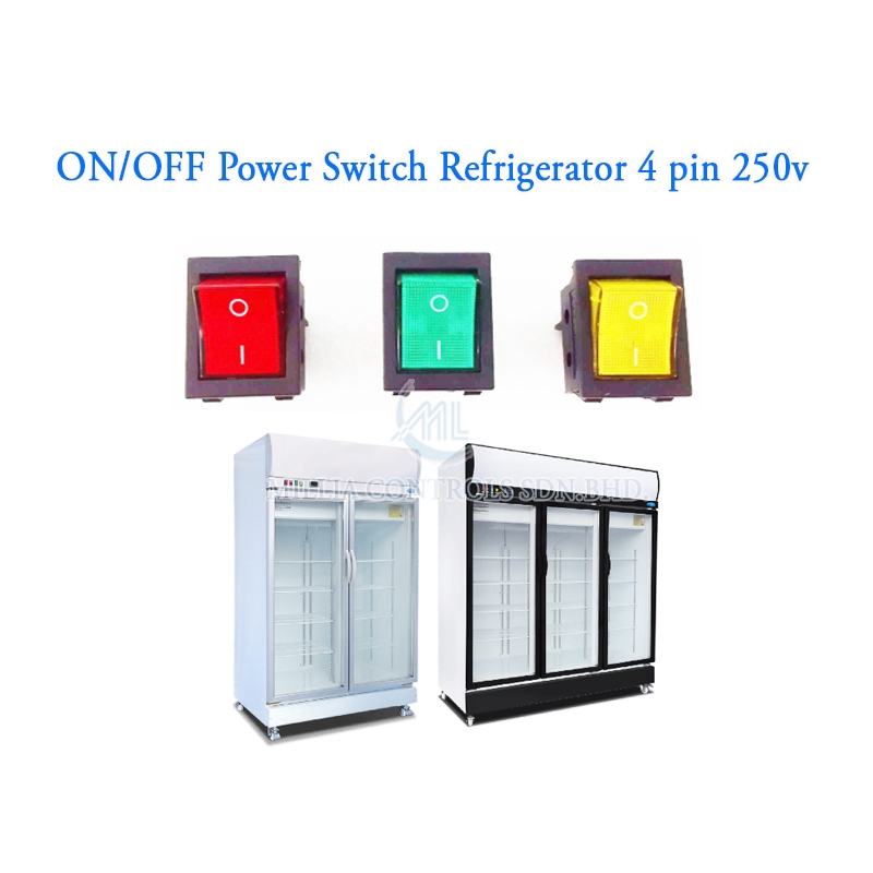 Power Rocker Switch with Light 4 Pin 250v ON/Off Switch for ...
