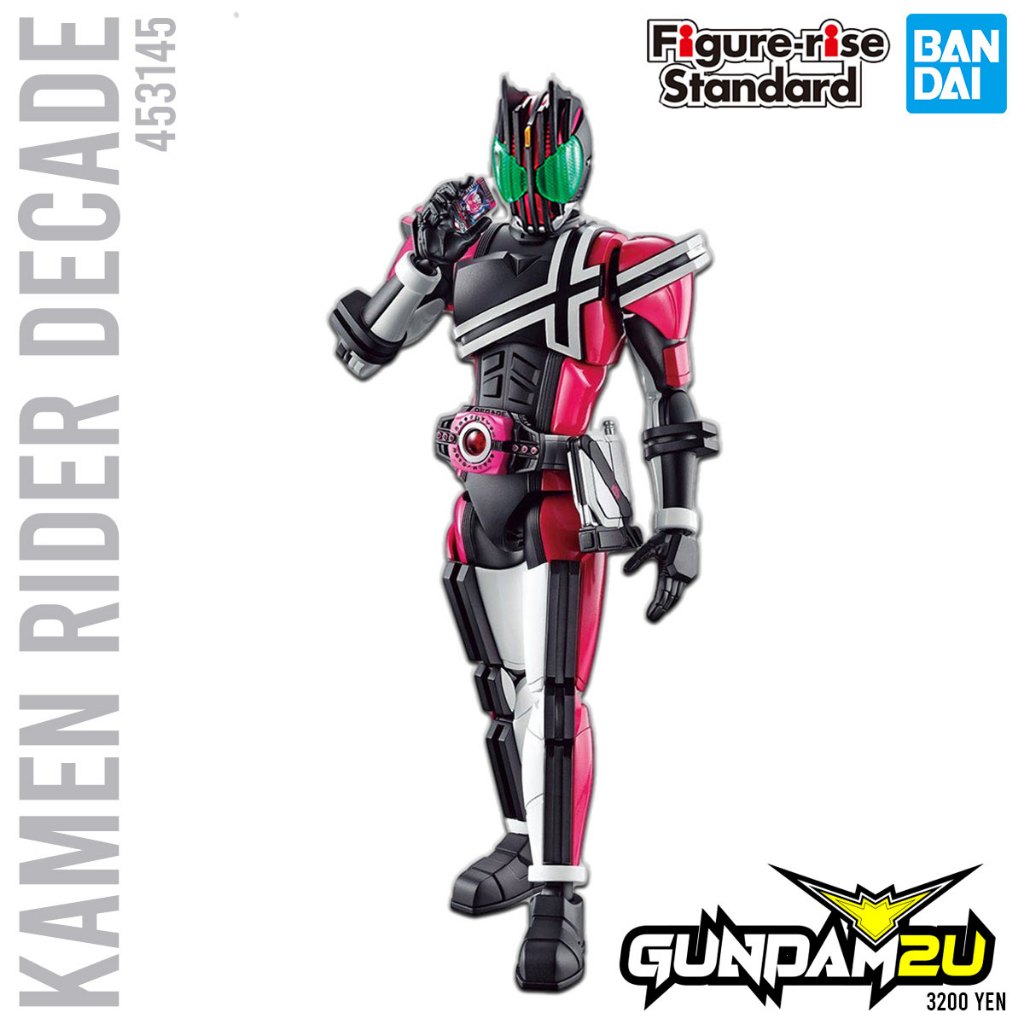 BANDAI FRS Kamen Rider Decade Figurerise Standard Heisei Masked