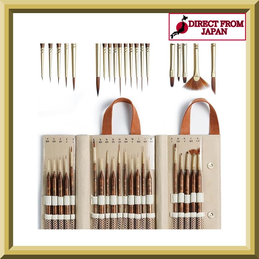 Artify Extreme Detail Paint Brushes Miniature Paint Brushes Set of 20 ...