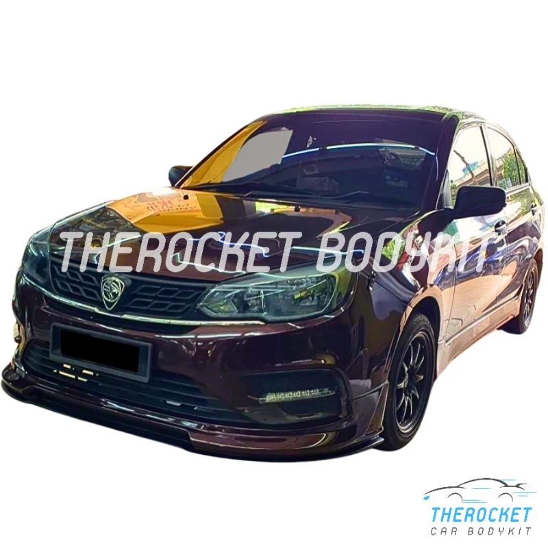 Proton Saga VVT FL 2019-2025 R3 Thai Front Skirt Bodykit Material PU ...
