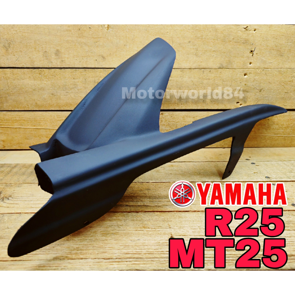 YAMAHA R25 / MT25 HUGGER INNER FENDER TYRE COVER INNER REAR COVER ...