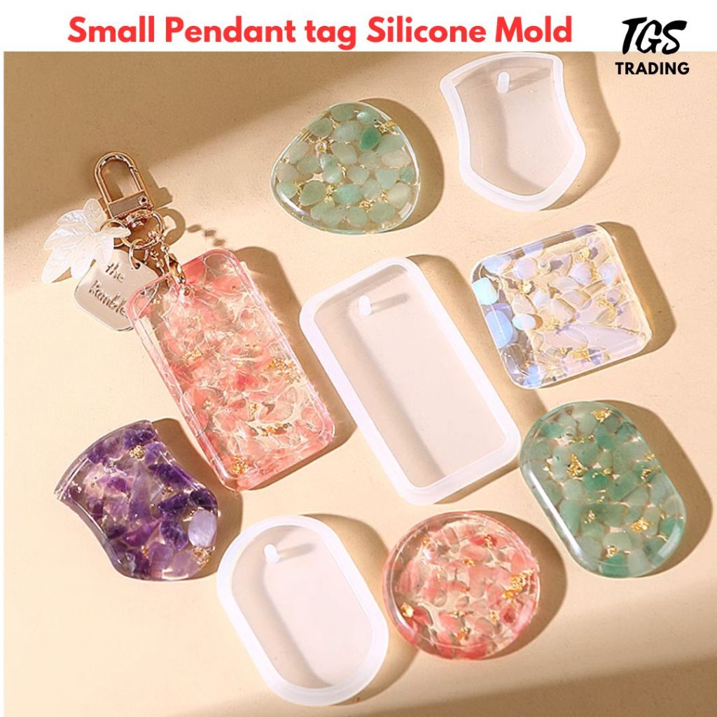 TGS DIY Small Pendant tag Silicone Mold For DIY Craft | Shopee Malaysia