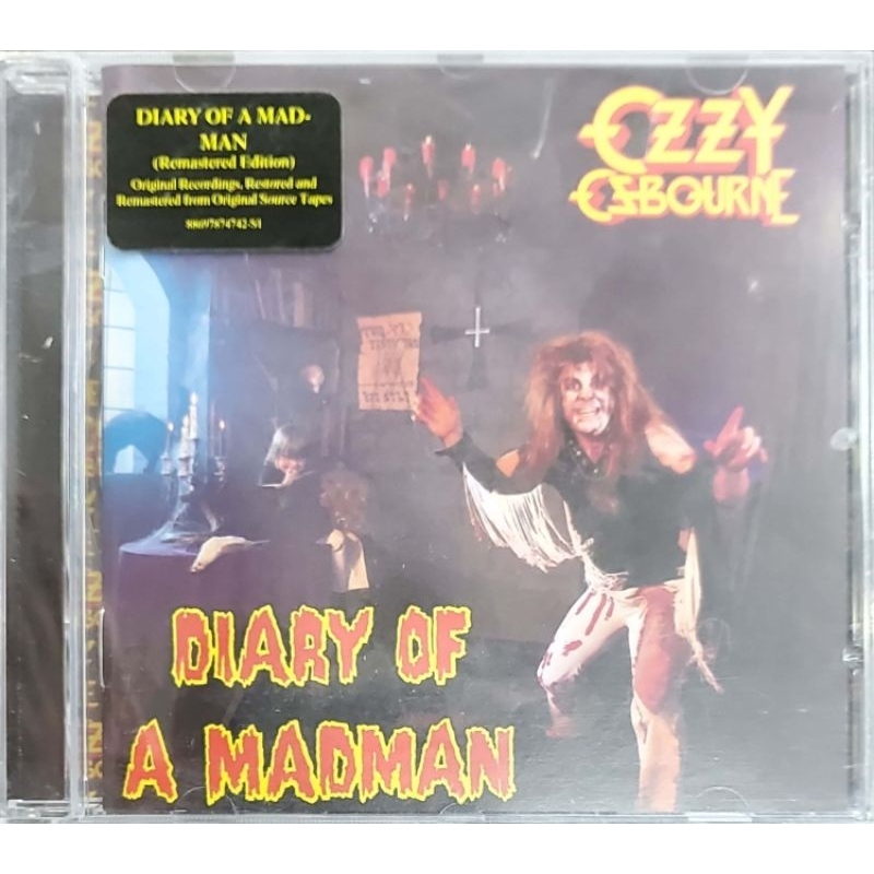 Ozzy Osbourne Diary Of A Madman CD Shopee Malaysia