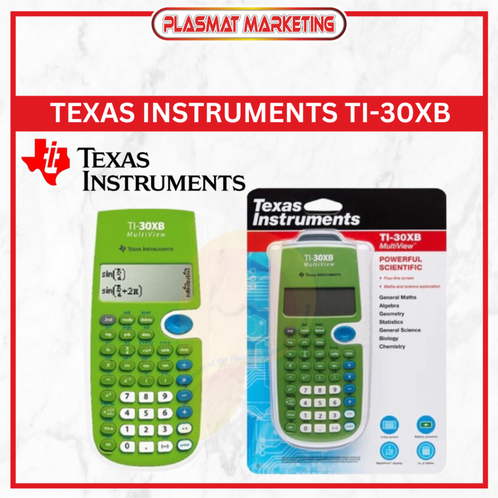 Texas Instruments TI-30XB Multiview Scientific Calculator | Shopee Malaysia