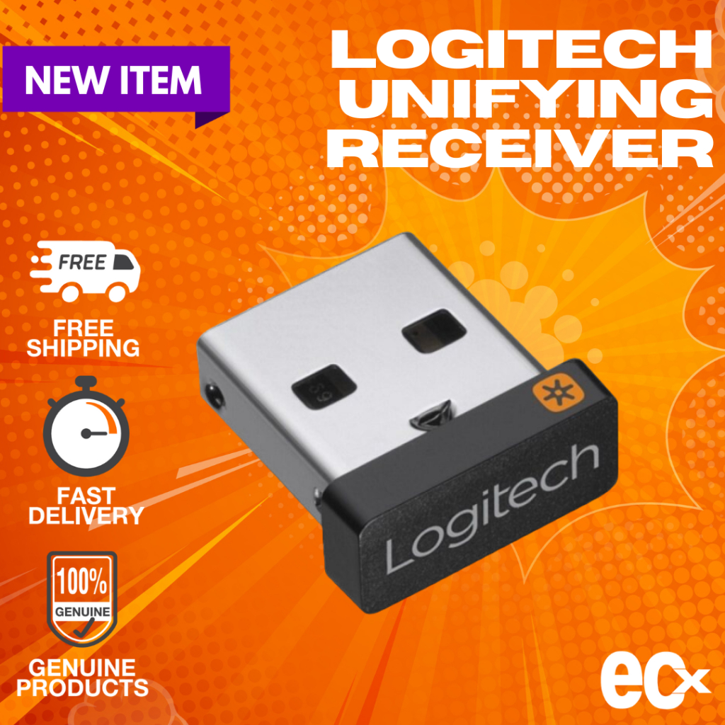 Logitech USB UNIFYING RECEIVER - Wireless Dongle Receiver Unifying USB ...