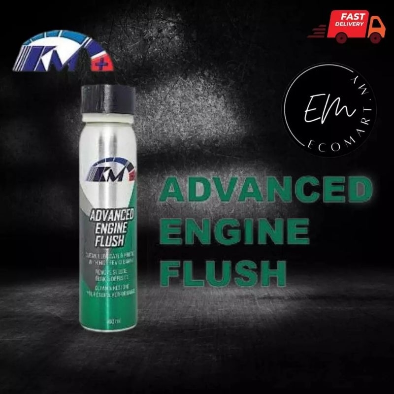 KM+ Advanced Engine Flush Shopee Malaysia
